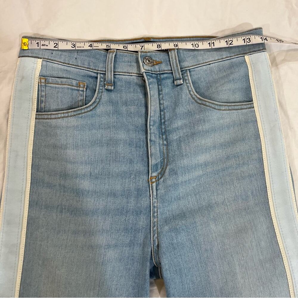 Veronica Beard Carly Air Tux Striped 11” Kick Fla… - image 8